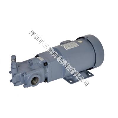 铁壳马达齿轮油泵，流量:30～100L/Min